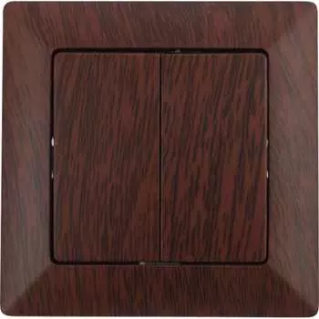 Двухклавишный выключатель Intro Solo 4-104-10 Б0053591