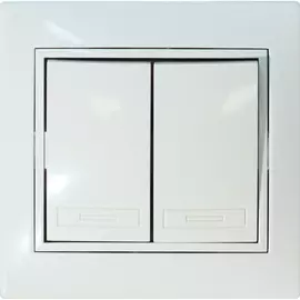 Двухклавишный выключатель Jilion 9533136