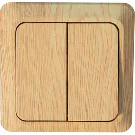 Двухклавишный выключатель Jilion 9533464