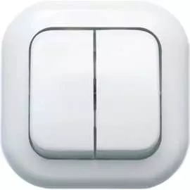 Двухклавишный выключатель Кунцево-Электро ВАЛЕНТИНА С56-034 7647