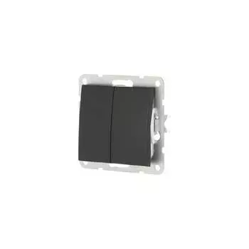 Двухклавишный выключатель LK Studio 861108-1