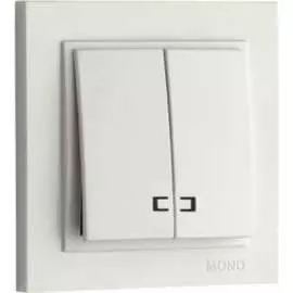 Двухклавишный выключатель MONO ELECTRIC