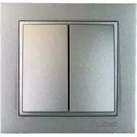Двухклавишный выключатель MONO ELECTRIC