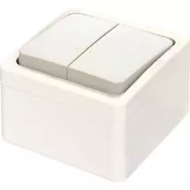 Двухклавишный выключатель NE-AD Murat 95-03