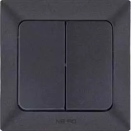 Двухклавишный выключатель NE-AD Aras 93-124-03