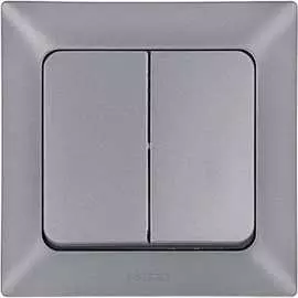 Двухклавишный выключатель NE-AD Aras 93-122-03