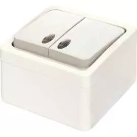 Двухклавишный выключатель NE-AD Murat 95-03I