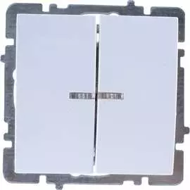 Двухклавишный выключатель Nilson