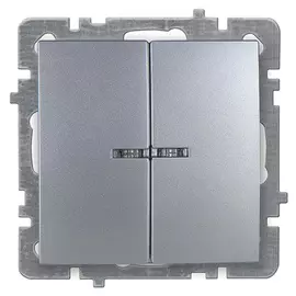 Двухклавишный выключатель Nilson