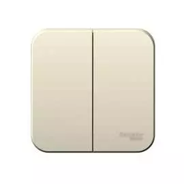 Двухклавишный выключатель Systeme Electric BLANCA BLNVA105012