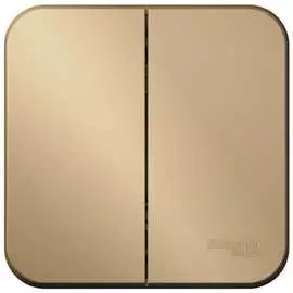 Двухклавишный выключатель Systeme Electric BLANCA BLNVA105014