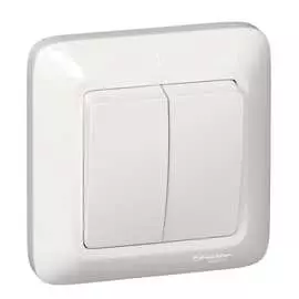Двухклавишный выключатель Schneider Electric