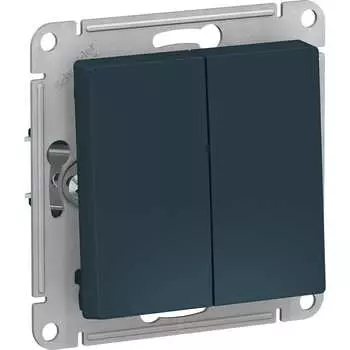 Двухклавишный выключатель Systeme Electric AtlasDesign ATN000851