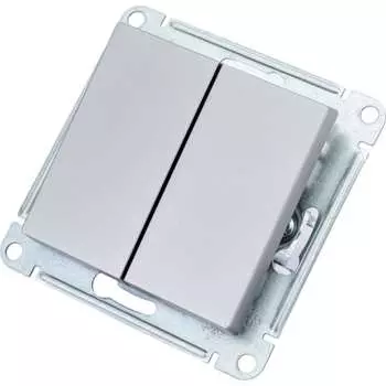 Двухклавишный выключатель Systeme Electric AtlasDesign ATN000951