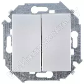 Двухклавишный выключатель Simon 1591398-033