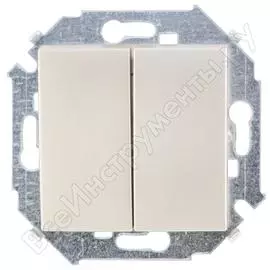 Двухклавишный выключатель Simon 1591398-034