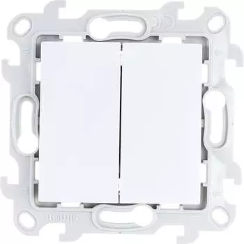 Двухклавишный выключатель Simon 2450398-030