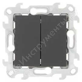 Двухклавишный выключатель Simon 2450398-038
