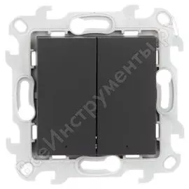 Двухклавишный выключатель Simon 2450392-038