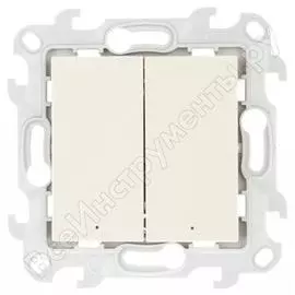 Двухклавишный выключатель Simon 2450392-031