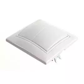 Двухклавишный выключатель Smartbuy Венера SBE-01w-10-SW2-0-c