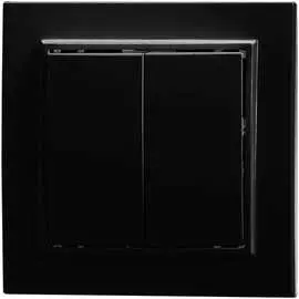 Двухклавишный выключатель STEKKER PSW10-9004-03 Эрна 39473