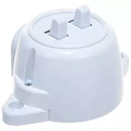 Двухклавишный выключатель SVET А5-10-5125 ретро SV0302-0019