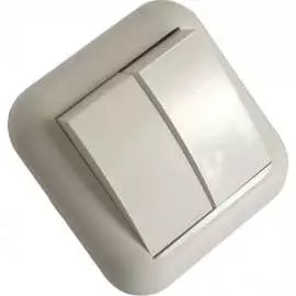 Двухклавишный выключатель SVET С56-124 70 SV0925-0137