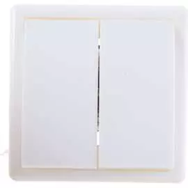 Двухклавишный выключатель SVET А56-118 SV0925-0127