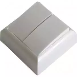 Двухклавишный выключатель SVET А56-111 70 SV0925-0125