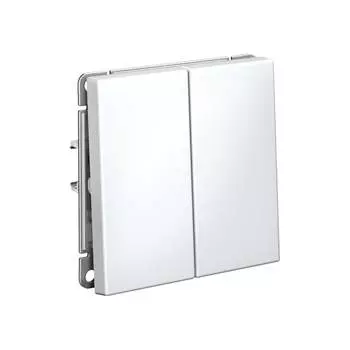 Двухклавишный выключатель Systeme Electric ArtGallery GAL000151