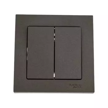 Двухклавишный выключатель Systeme Electric AtlasDesign ATN000652