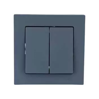 Двухклавишный выключатель Systeme Electric AtlasDesign ATN000752