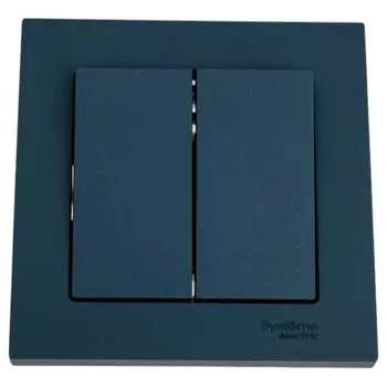 Двухклавишный выключатель Systeme Electric AtlasDesign ATN000852