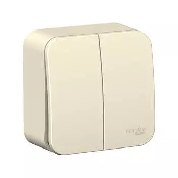 Двухклавишный выключатель Systeme Electric Blanca BLNVA065002