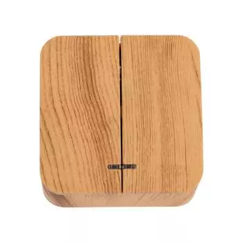 Двухклавишный выключатель Systeme Electric BLANCA BLNVA105105