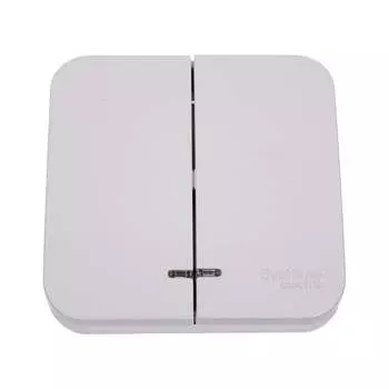 Двухклавишный выключатель Systeme Electric Blanca BLNVA105121