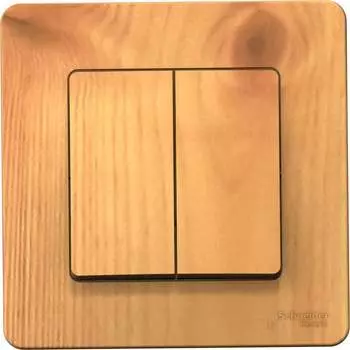 Двухклавишный выключатель Systeme Electric BLANCA BLNVS010505