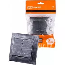 Двухклавишный выключатель TDM