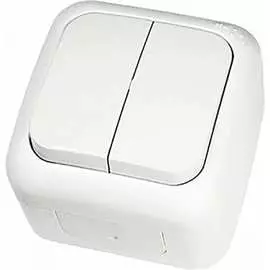 Двухклавишный выключатель VIKO