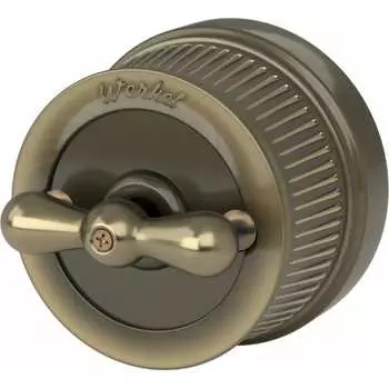 Двухклавишный выключатель WERKEL Ретро a050767