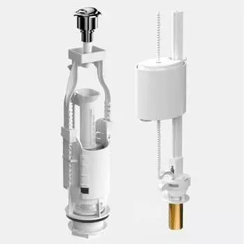 Двухкнопочный комплект арматуры Berges Eko 21.1 30521