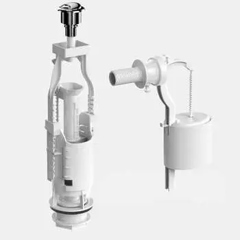 Двухкнопочный комплект арматуры Berges Eko 22 30622