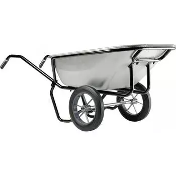 Двухколесная тачка Haemmerlin cargo twin 230 mg pr оцинкованный кузов, литые колеса-подшипник (4095 mgpr) 306255701