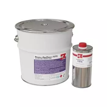 Двухкомпонентная эмаль эпоксидная Эвомикс 72773 10КЭR7035