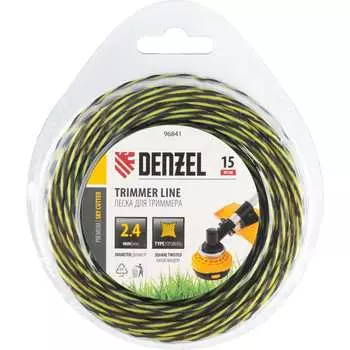 Двухкомпонентная леска для триммера Denzel SkyCutter 96841