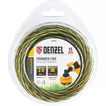 Двухкомпонентная леска для триммера Denzel SkyCutter 96840