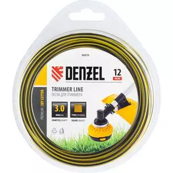 Двухкомпонентная леска для триммера Denzel SkyCutter 96839