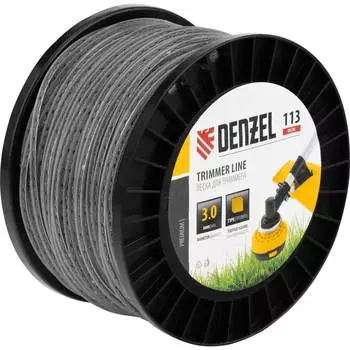 Двухкомпонентная леска для триммера Denzel EXTRA CORD 96806