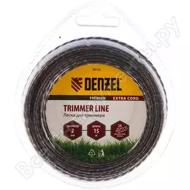 Двухкомпонентная леска для триммера Denzel EXTRA CORD 96124